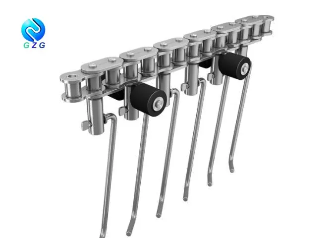 Förderketten für die Wurstproduktion